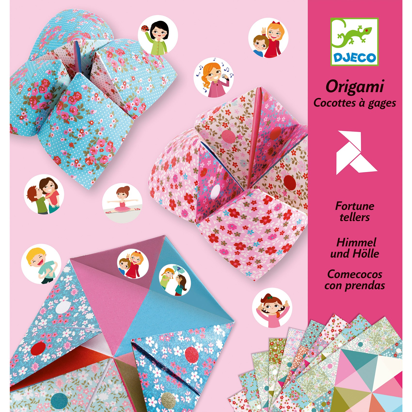 Origami Pappersvik Pyssel Loppor - Djeco