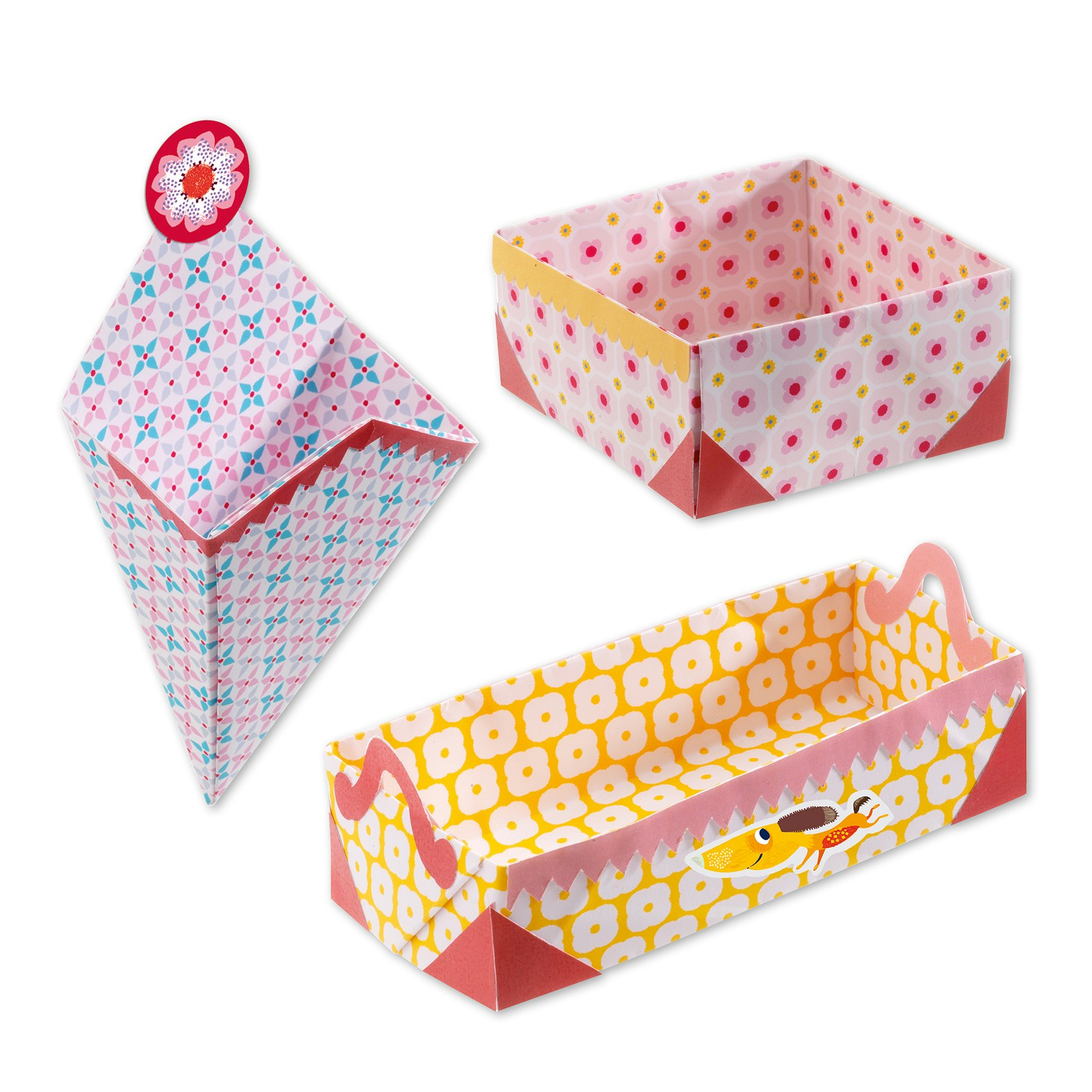 Origami Pappersvik Pyssel Lådor - Djeco