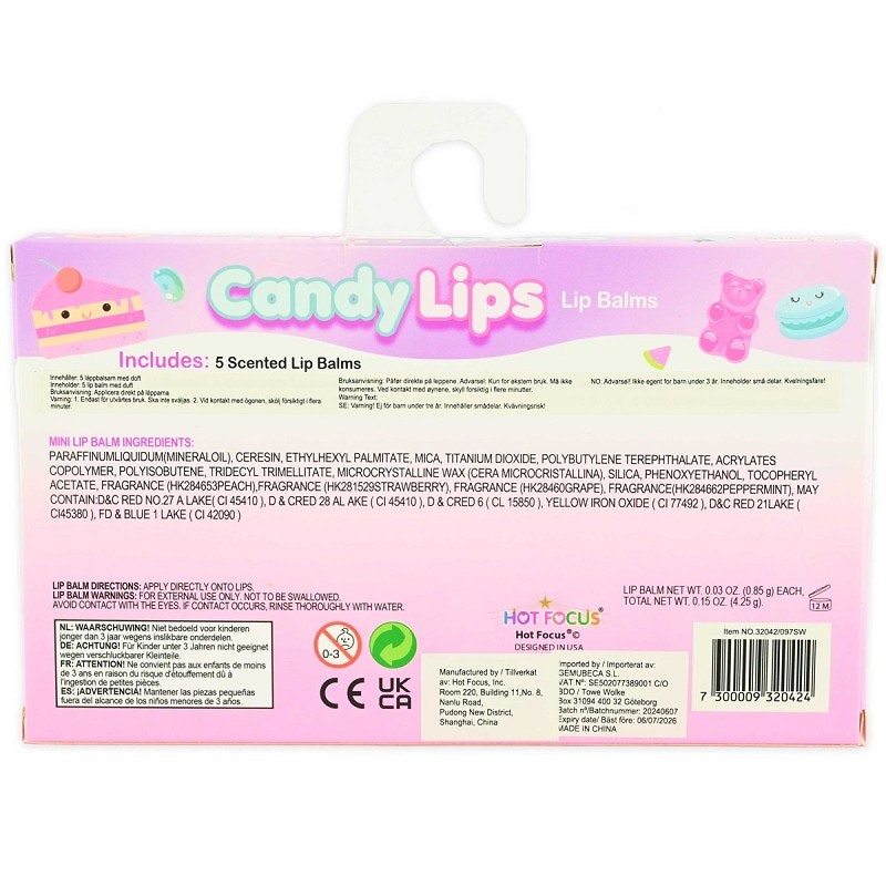 CANDY LIPS 5pcs 4cm