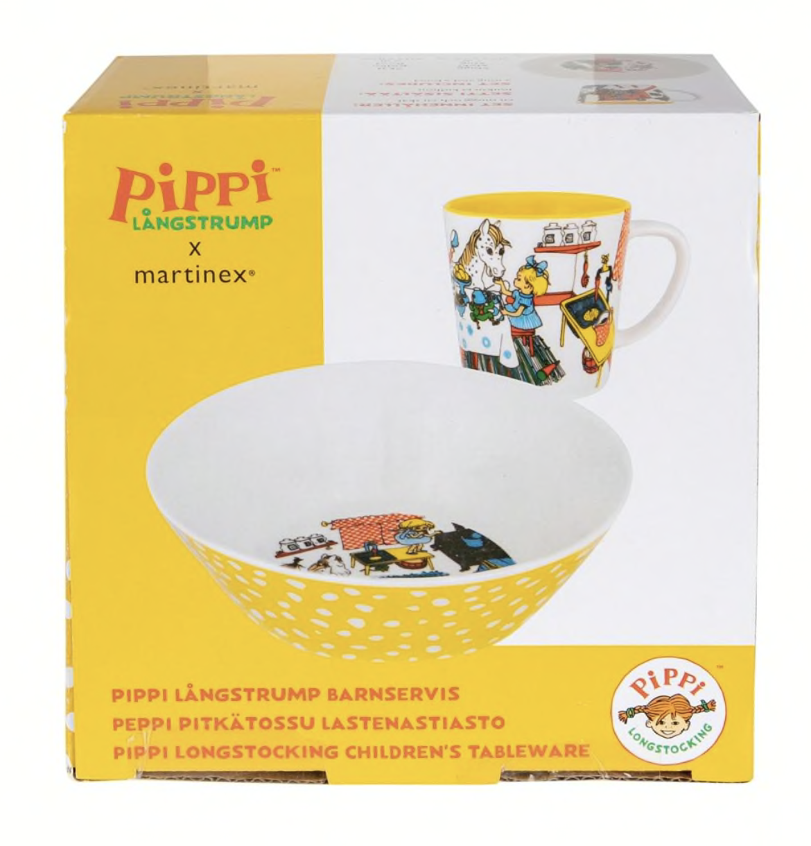 Pippi Långstrump Barnservis
