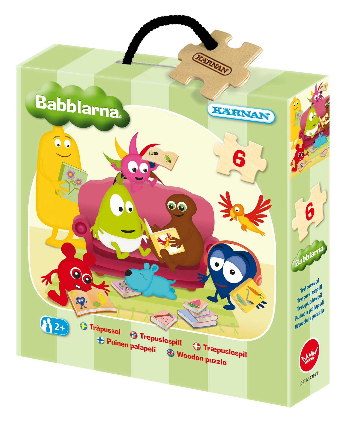Träpussel Babblarna