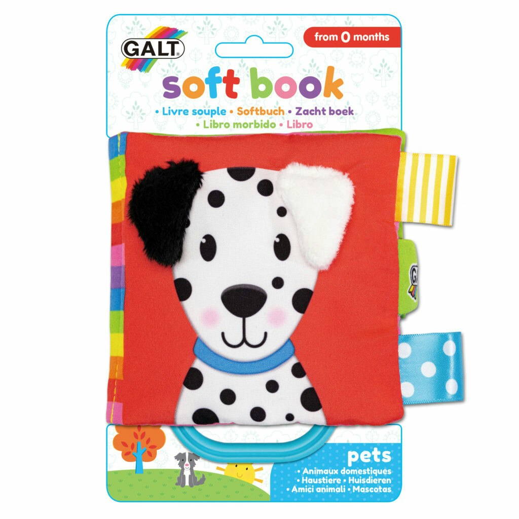 Soft Book husdjur- Galt