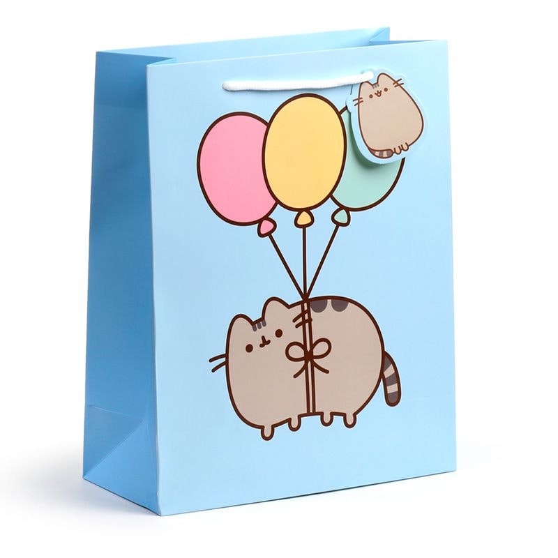 Presentpåse Stor- Pusheen The Cat Ballonger