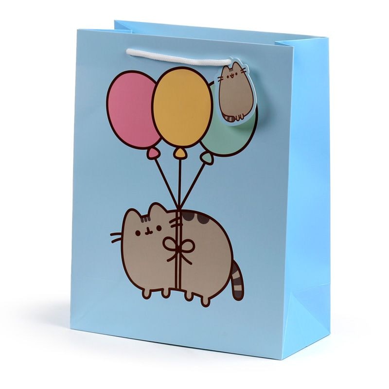 Presentpåse Stor- Pusheen The Cat Ballonger