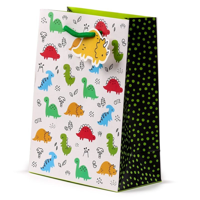 Presentpåse Medium- Dinosaurie Jr