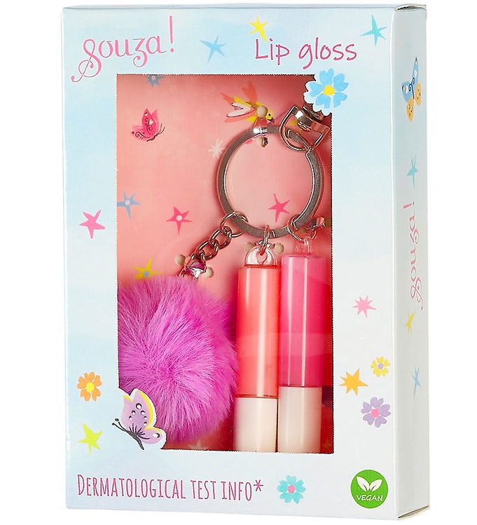 Lipgloss & Keyring Set