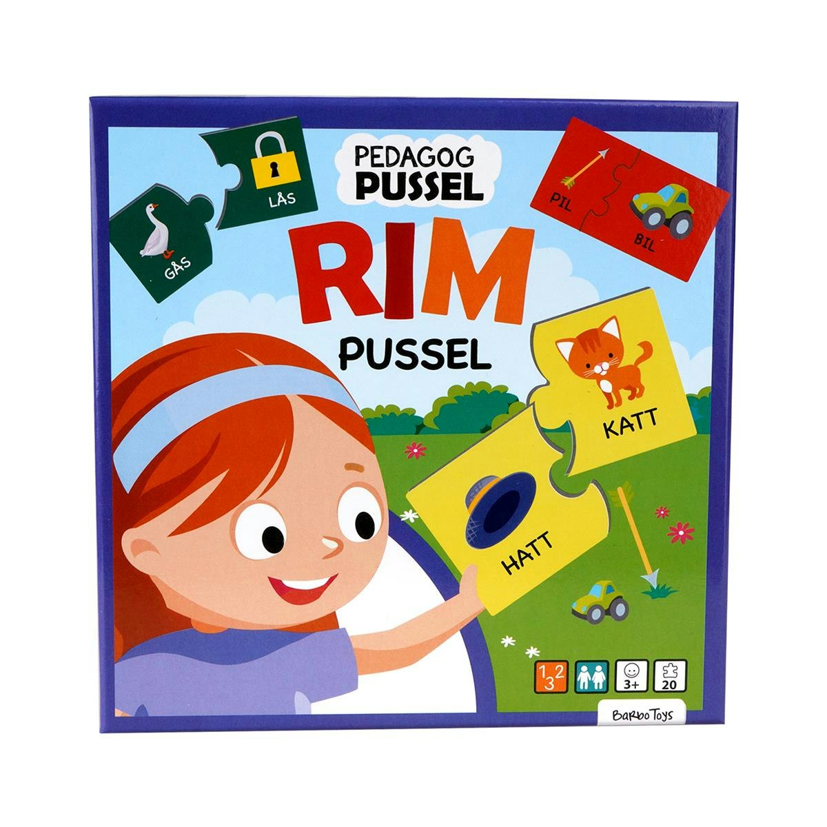 Barbo Toys Pedagog  Pussel - Rim