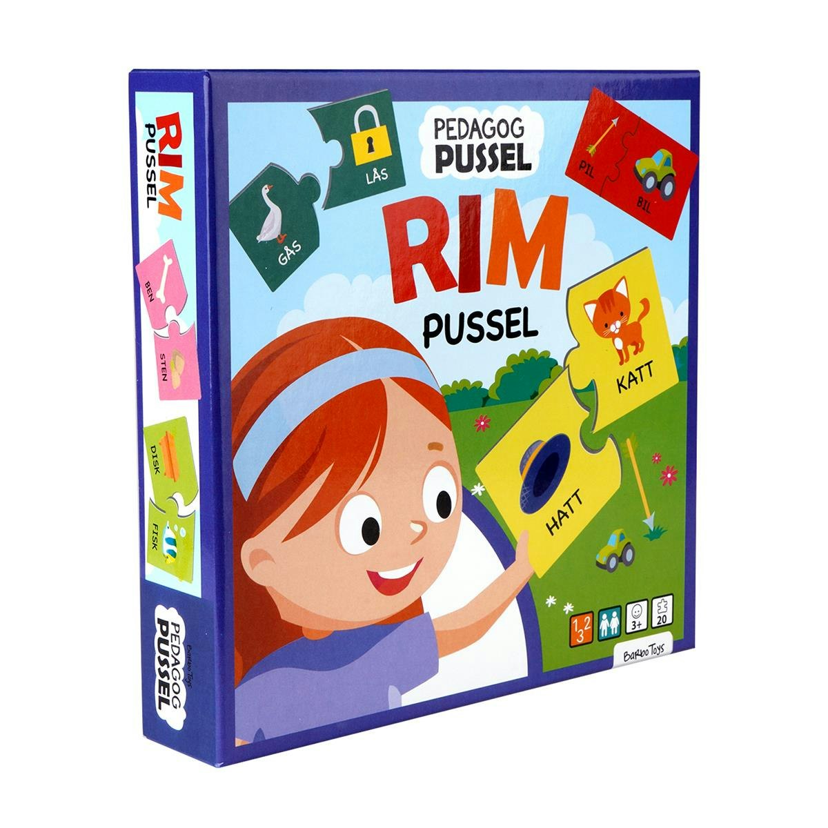 Barbo Toys Pedagog  Pussel - Rim