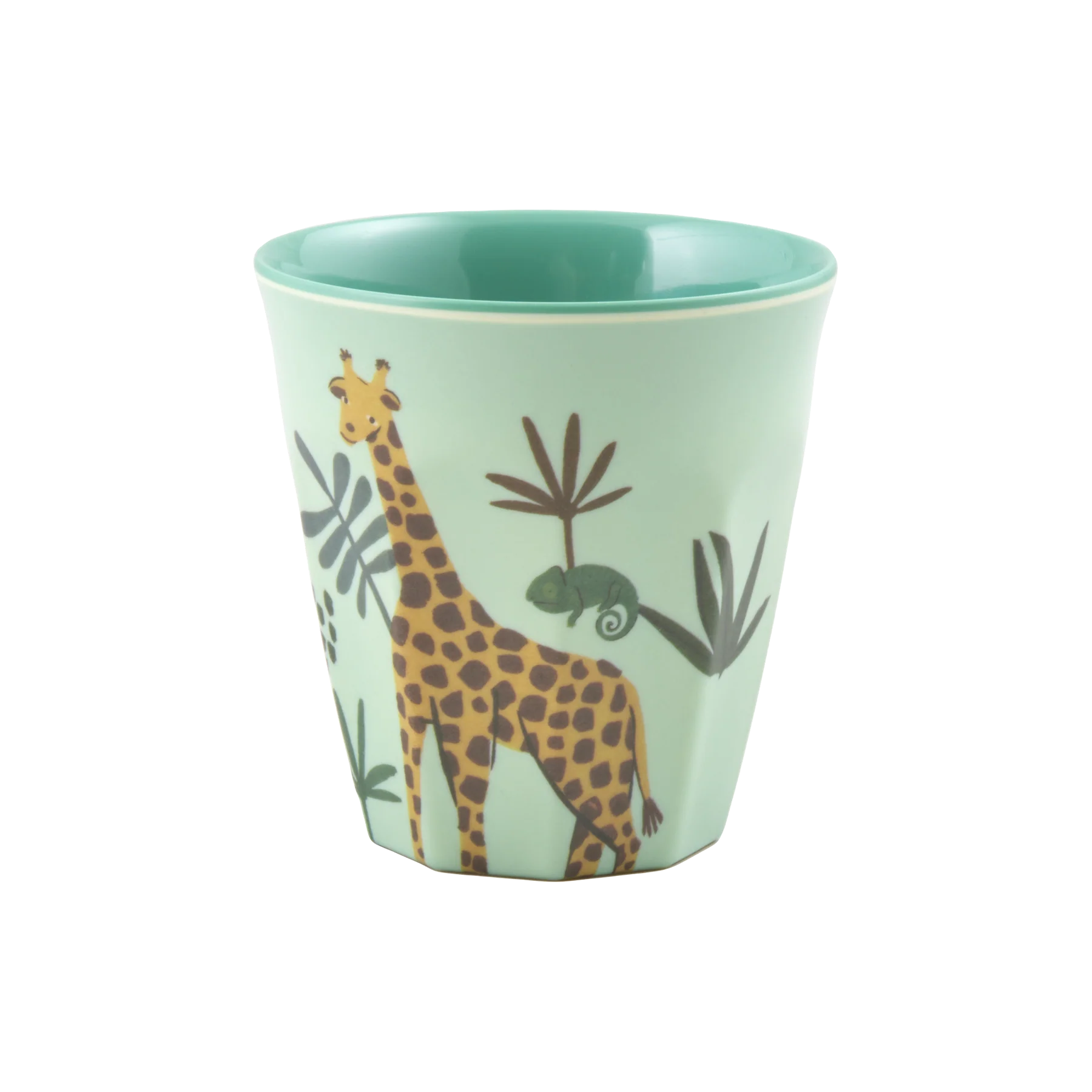 Melamine Kids Mugg - Blue Jungel Animal Small