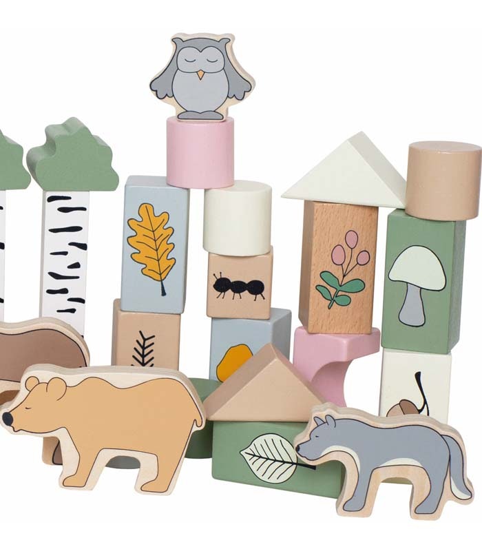 Byggklossar Forest Friends- Little Dutch