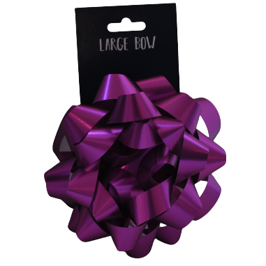Large Bow Fuschia