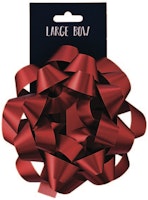 Large Bow Red