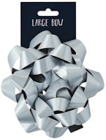 Large Bow Silver
