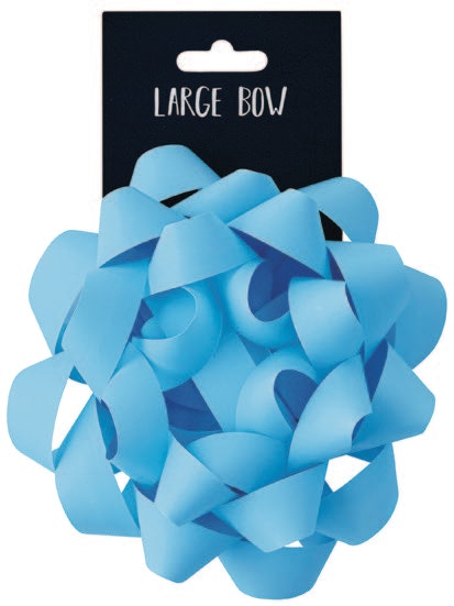 Large Bow Light Blue