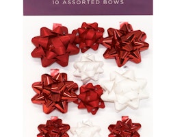 Red 10-pack Bows