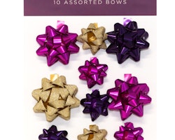 Pink and Gold 10-pack Bows