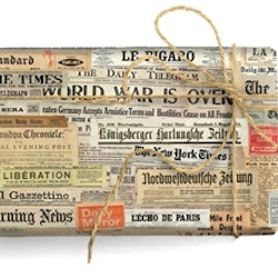 Newspaper Giftwrap
