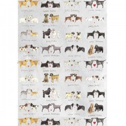 Delightful Dogs Tea Towel