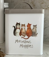 Cat Food Storage Tin