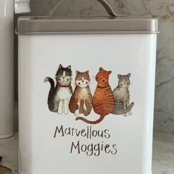 Cat Food Storage Tin