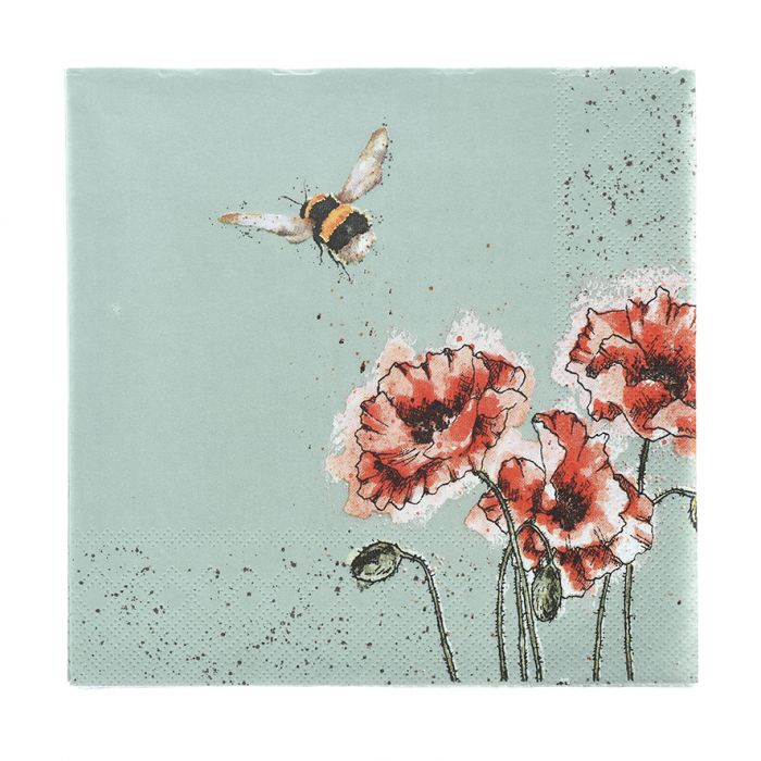 Lunch Napkin `Flight of the Bumble Bee`