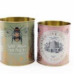 Summer Bee Storage Tin