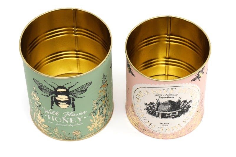 Summer Bee Storage Tin