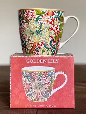 Golden Lily Mug