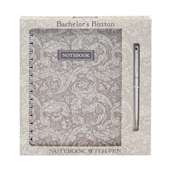 Bachelor´s Button Notebook with Pen