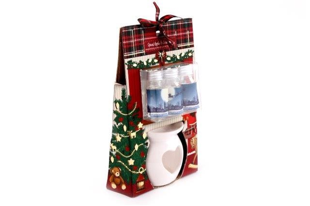 Waiting for Santa Oil Burner w. 3 Oils