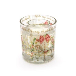 Christmas Carousel Gel Candle