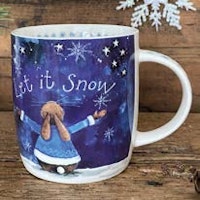 Mug Christmas Let It Snow Rabbit