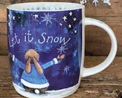 Mug Christmas Let It Snow Rabbit