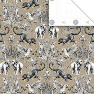 Jungle Baroque Giftwrap