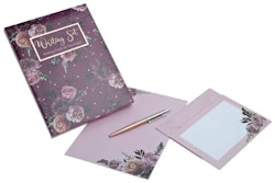 Blushing Rose Writing Set