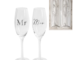 Flutes Set - Mr & Mrs