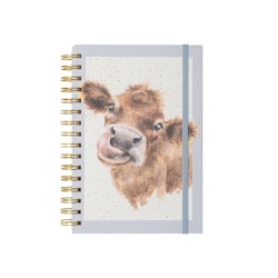 A5 Notebook `Mooo` Cow