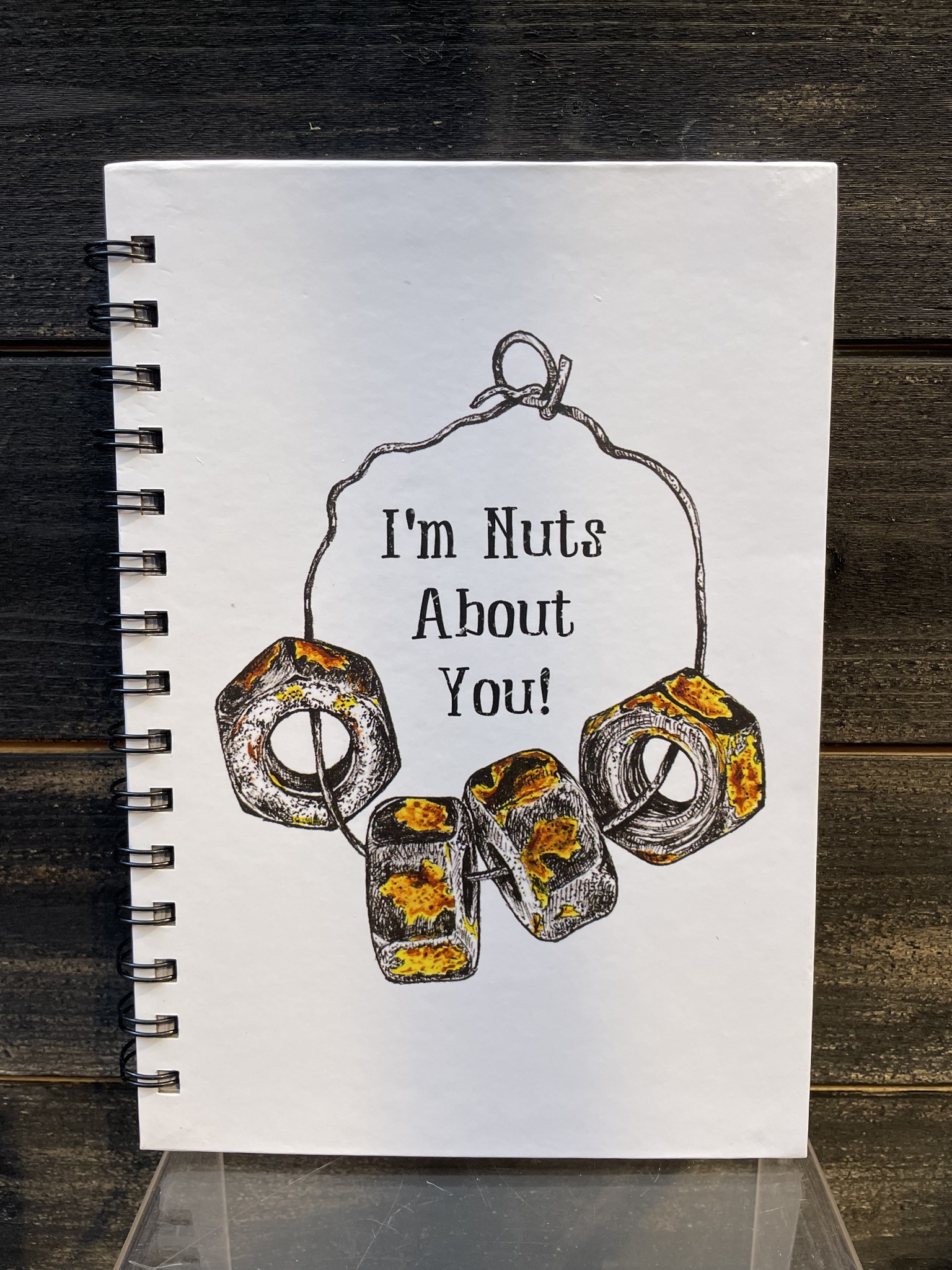 A5 Notebook `I´m Nuts About You`