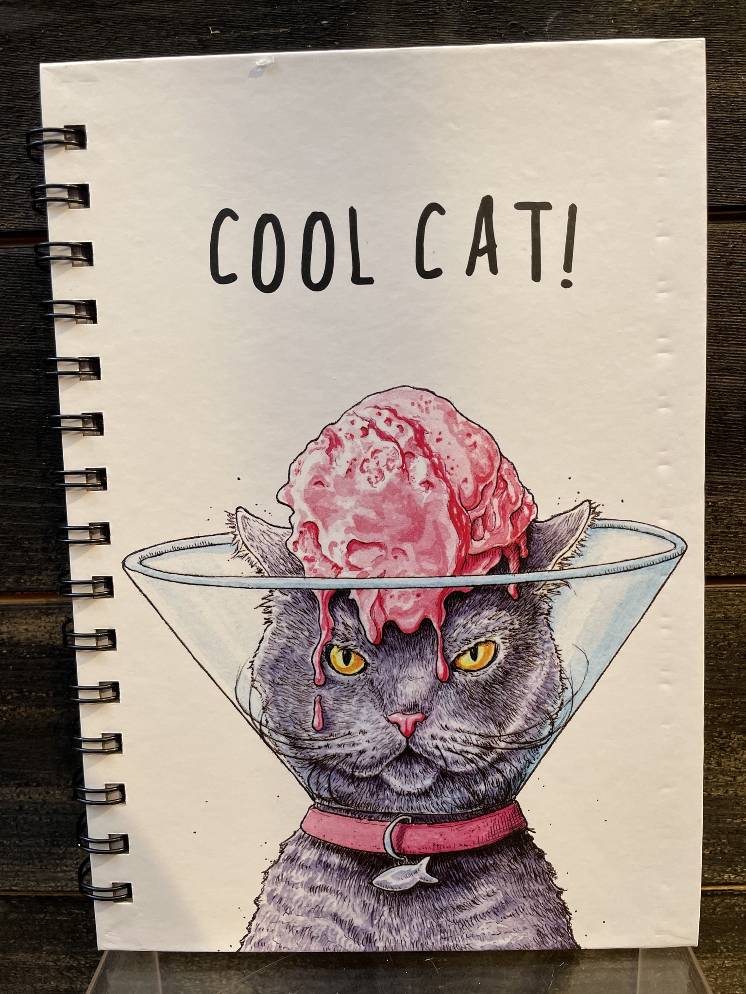 A5 Notebook `Cool Cat!`