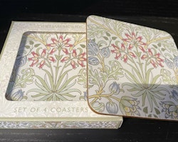 Hyacinth Coasters 4-pack