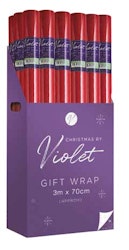 Kraft Red Giftwrap