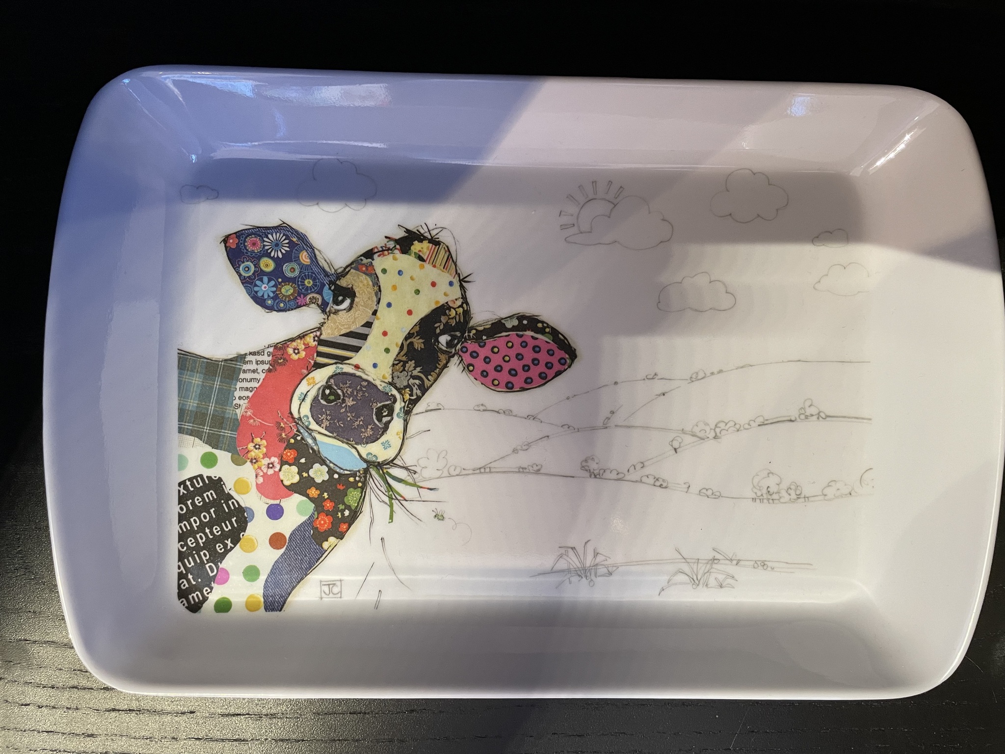 BugArt Cow Tray S