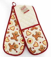 Gingerbread Double Oven Glove