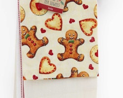 Gingerbread Set of 3 Tea Towels