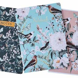 Apple Blossom Notebook A4 3-pack