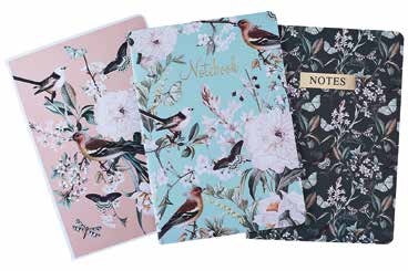 Apple Blossom Notebook A5 3-pack