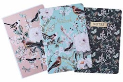 Apple Blossom Notebook A5 3-pack