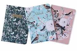 Apple Blossom Notebook A6 3-pack