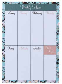 Apple Blossom Weekly Planner