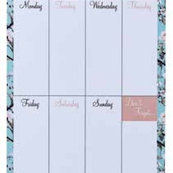 Apple Blossom Weekly Planner